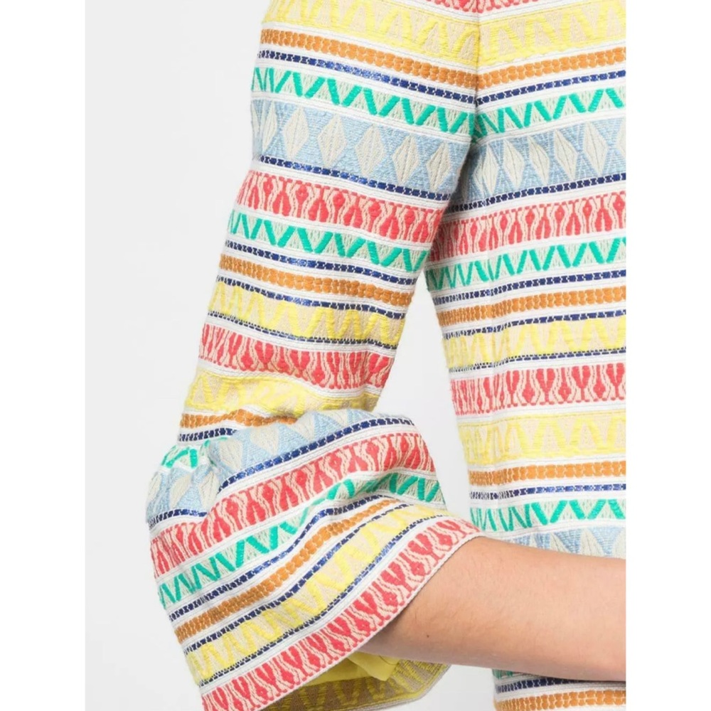 Kidman Stripe Ruffle Cuff Jacket - Multicolor - Picture 4 of 8